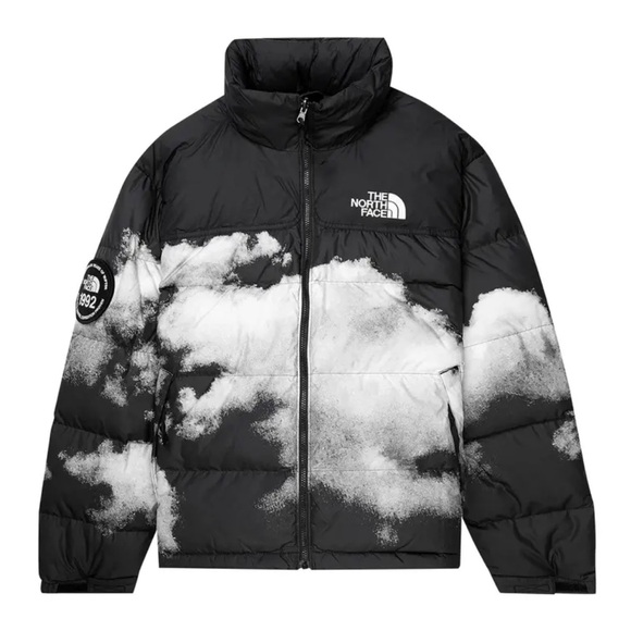 The North Face Other - The North Face 700 Printed 92 Retro Anniversary Nuptse Puffer Jacket black/white